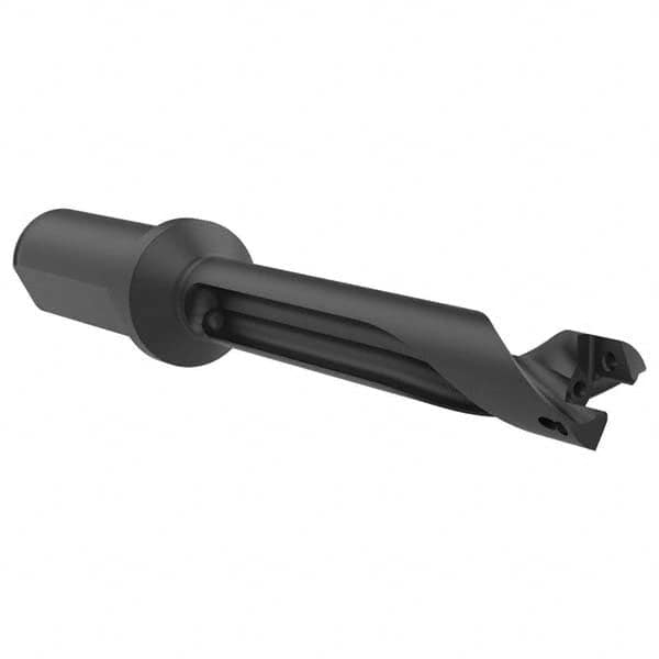 Allied Machine and Engineering - 0.7087" to 0.7873" Diam 5xD 3-15/16" Max Depth Straight Flute Spade Drill - Apex Tool & Supply