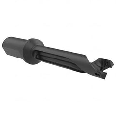 Allied Machine and Engineering - 0.7087" to 0.7873" Diam 5xD 3-15/16" Max Depth Straight Flute Spade Drill - Apex Tool & Supply