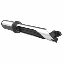 Allied Machine and Engineering - 17mm to 18mm Diam 5xD 89.9mm Max Depth Straight Flute Spade Drill - Apex Tool & Supply