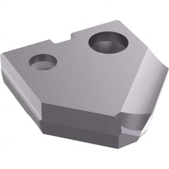 Allied Machine and Engineering - 16mm Diam 90° Seat Size 0 Spade Drill Insert - Apex Tool & Supply