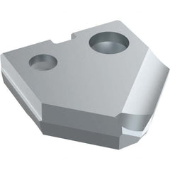 Allied Machine and Engineering - 17mm Diam 90° Seat Size 0 Spade Drill Insert - Apex Tool & Supply