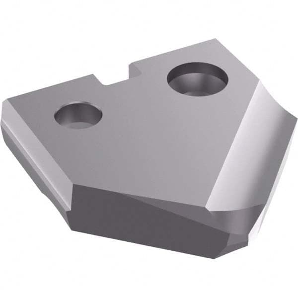 Allied Machine and Engineering - 27/32" Diam 90° Seat Size 1 Spade Drill Insert - Apex Tool & Supply