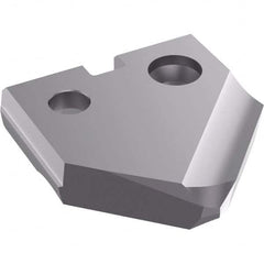 Allied Machine and Engineering - 59/64" Diam 90° Seat Size 1 Spade Drill Insert - Apex Tool & Supply
