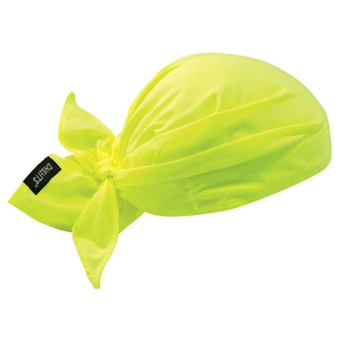 6710 Lime Evap Cooling Triangle Hat - Apex Tool & Supply