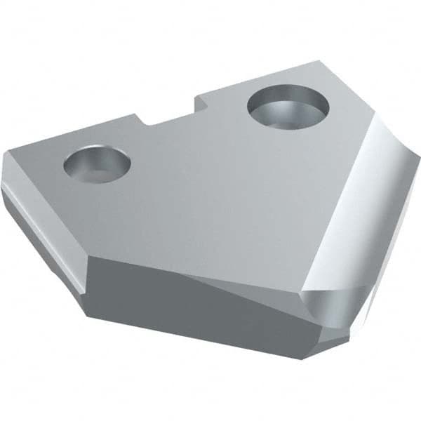 Allied Machine and Engineering - 1-1/8" Diam 90° Seat Size 2 Spade Drill Insert - Apex Tool & Supply