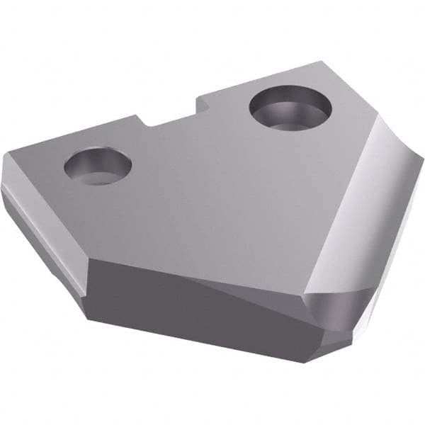 Allied Machine and Engineering - 1-5/16" Diam 90° Seat Size 2 Spade Drill Insert - Apex Tool & Supply