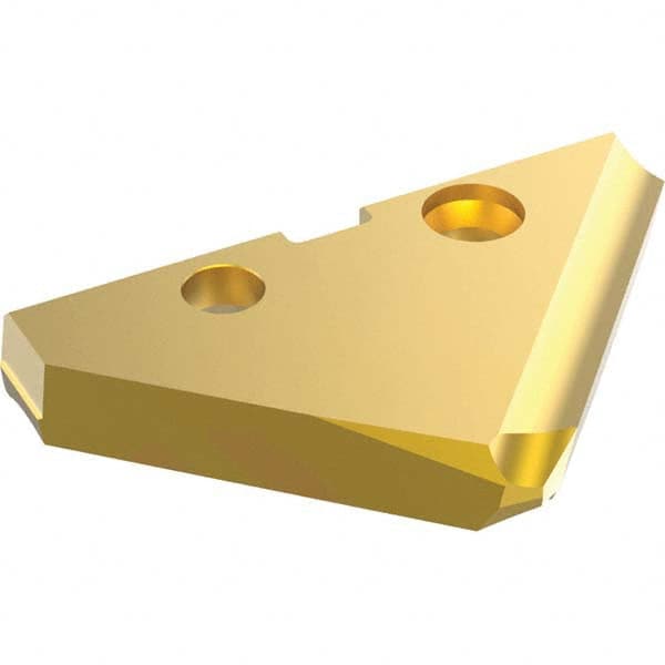 Allied Machine and Engineering - 1-19/32" Diam 90° Seat Size 3 Spade Drill Insert - Apex Tool & Supply