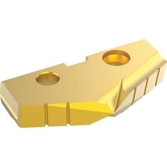 Allied Machine and Engineering - 39.29mm Diam 132° Seat Size 3 Spade Drill Insert - Apex Tool & Supply