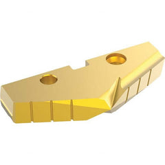 Allied Machine and Engineering - 61.29mm Diam 132° Seat Size 4 Spade Drill Insert - Apex Tool & Supply