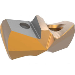 Allied Machine and Engineering - 19/32" Diam 140° Seat Size 15 Spade Drill Insert - Apex Tool & Supply