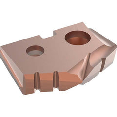 Allied Machine and Engineering - 17.5mm Diam 132° Seat Size 0 Spade Drill Insert - Apex Tool & Supply