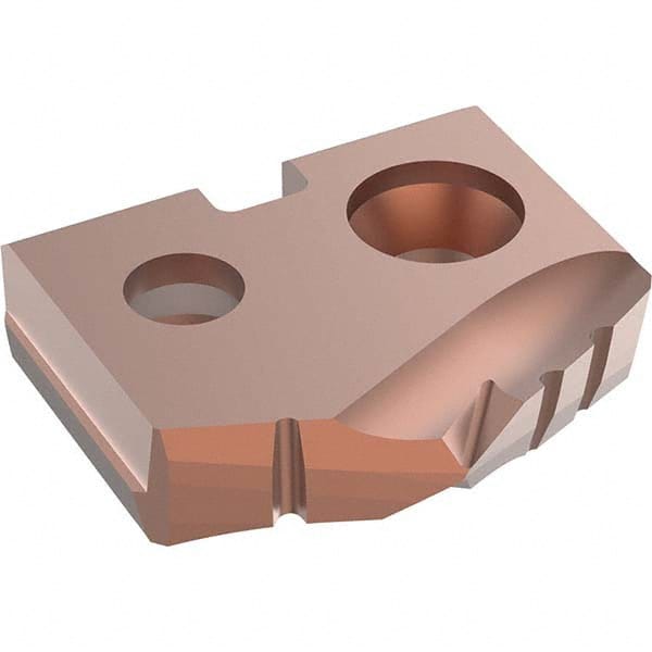Allied Machine and Engineering - 10.8mm Diam 132° Seat Size Y Spade Drill Insert - Apex Tool & Supply