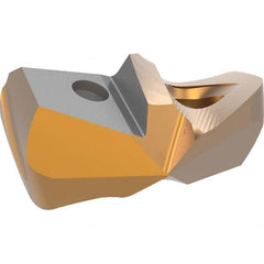 Allied Machine and Engineering - 15.7mm Diam 140° Seat Size 15 Spade Drill Insert - Apex Tool & Supply