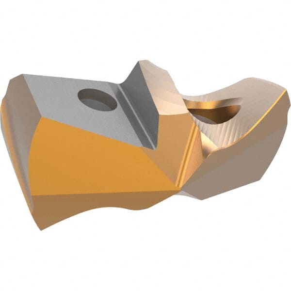 Allied Machine and Engineering - 15.25mm Diam 140° Seat Size 15 Spade Drill Insert - Apex Tool & Supply