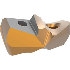 Allied Machine and Engineering - 57/64" Diam 140° Seat Size 22 Spade Drill Insert - Apex Tool & Supply