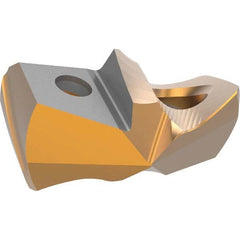 Allied Machine and Engineering - 16.8mm Diam 140° Seat Size 16 Spade Drill Insert - Apex Tool & Supply