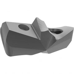 Allied Machine and Engineering - 1-3/64" Diam 140° Seat Size 26 Spade Drill Insert - Apex Tool & Supply
