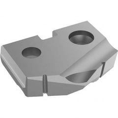 Allied Machine and Engineering - 22.5mm Diam 132° Seat Size 1 Spade Drill Insert - Apex Tool & Supply