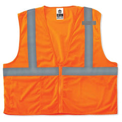 8210Z 2/3 XL Orange Econ Mesh Vest Type R Class 2 - Apex Tool & Supply