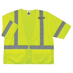 8320Z 4/5 XL Lime Standard Vest Type R Class 3 - Apex Tool & Supply