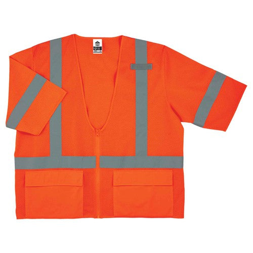 8320Z 2/3 XL Orange Standard Vest Type R Class 3 - Apex Tool & Supply