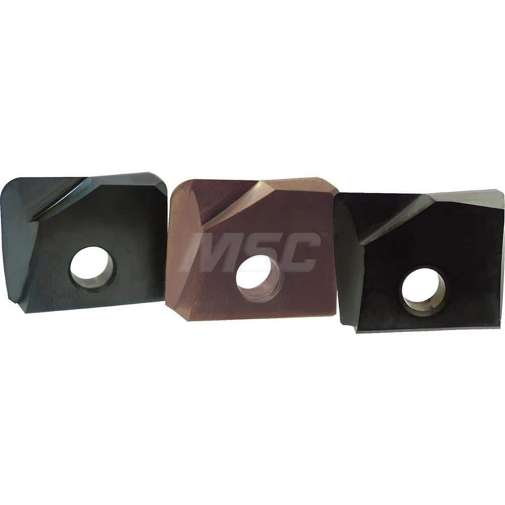 Milling Inserts; Insert Style: XR2A; Insert Size: 03202; Insert Material: Solid Carbide; Material Grade: Micrograin; Width (Inch): 1/8; Length (Inch): 7/16; Thickness (Inch): 1/8; Series: XR2A; Coating/Finish: H-Coating