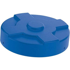 Vestil - 55 Gal, Polyethylene Drum Cover - 24-3/4" Diam, Rigid Smooth Liner - Apex Tool & Supply