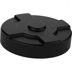 Vestil - 55 Gal, Polyethylene Drum Cover - 24-3/4" Diam, Rigid Smooth Liner - Apex Tool & Supply