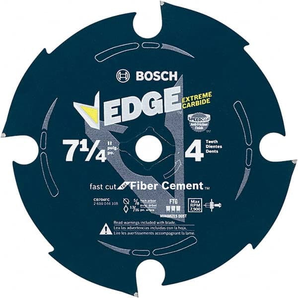 Bosch - Wet & Dry-Cut Saw Blades Blade Diameter (Inch): 7-1/4 Blade Material: Carbide-Tipped - Apex Tool & Supply