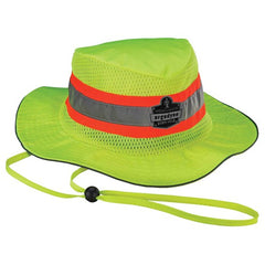 8935CT L/ XL Lime Evap Class Headwear Hi-Vis Ranger Hat W/CT - Apex Tool & Supply