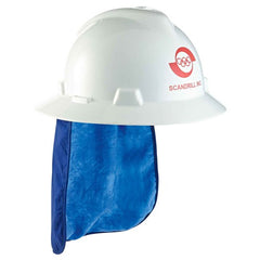 6717CT Blue Evap Hard Hat Neck Shade W/ Cooling Towel - Apex Tool & Supply