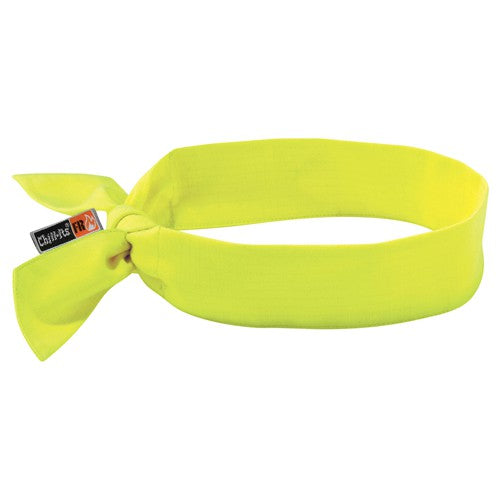 6700FR Lime Cooling Bandana-Tie Evap FR - Apex Tool & Supply