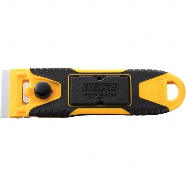 Olfa - Scrapers & Scraper Sets Blade Style: 2-Edge Flexibility: Stiff - Apex Tool & Supply