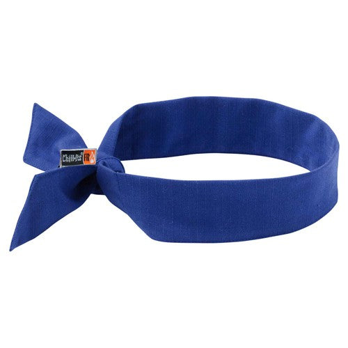 6700FR Blue Cooling Bandana-Tie Evap FR - Apex Tool & Supply