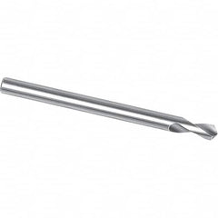 Magafor - 8mm Body Diam, 120°, 5-1/2" OAL, Solid Carbide Spotting Drill - Apex Tool & Supply