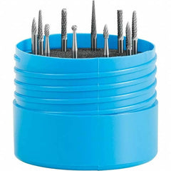 SGS Pro - Burr Sets Head Shape: Cylinder; Ball; Ball Nose Cylinder; Ball Nose Tree; Oval; (2) Pointed Tree; Flame; Ball Nose Cone; Cone Tooth Style: Double Cut - Apex Tool & Supply