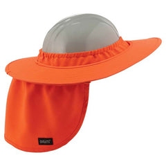 6660 Orange Hard Hat Brim With Shade - Apex Tool & Supply