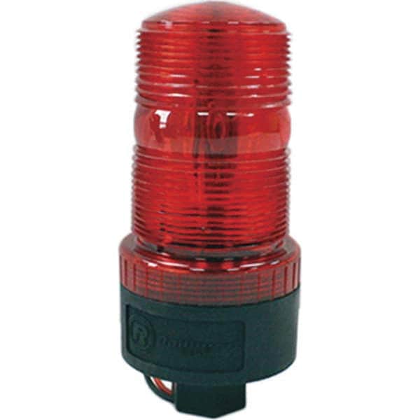 Railhead Corporation - Strobe & Flashing Lights Light Type: Single; Double; Quad; Revolving Lens Color: Red - Apex Tool & Supply