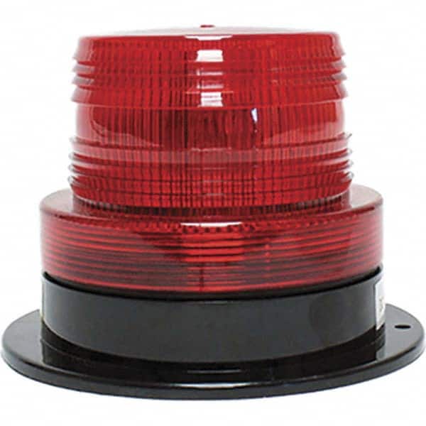 Railhead Corporation - Strobe & Flashing Lights Light Type: Quad High; Double; Quad Low; Triple Flash Lens Color: Red - Apex Tool & Supply