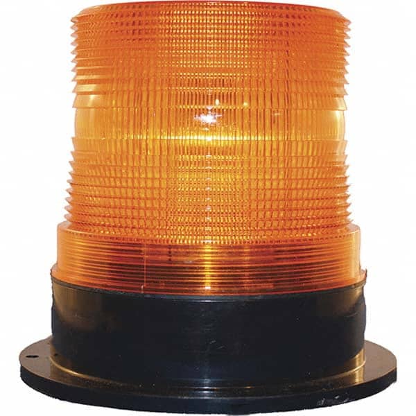 Railhead Corporation - Strobe & Flashing Lights Light Type: Single; Double; Quad; Revolving Lens Color: Amber - Apex Tool & Supply