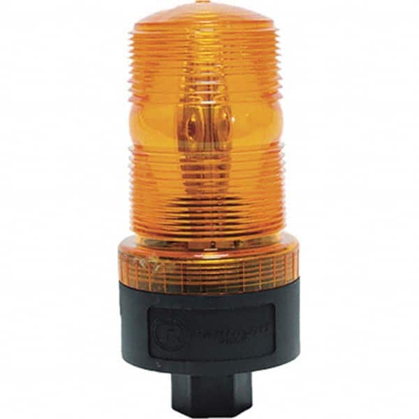 Railhead Corporation - Strobe & Flashing Lights Light Type: Single; Double; Quad; Revolving Lens Color: Amber - Apex Tool & Supply