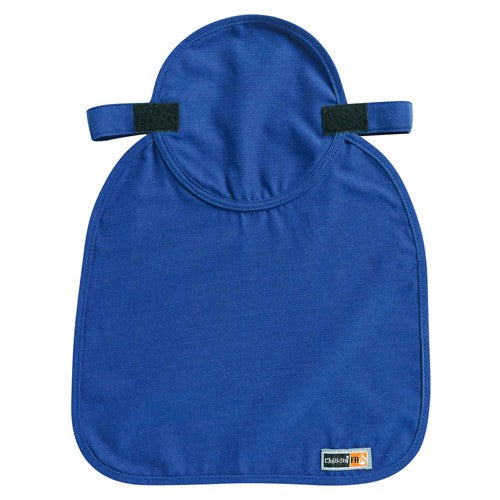 6717FR Blue Evap FR Hard Hat Neck Shade W/ Polymers - Apex Tool & Supply