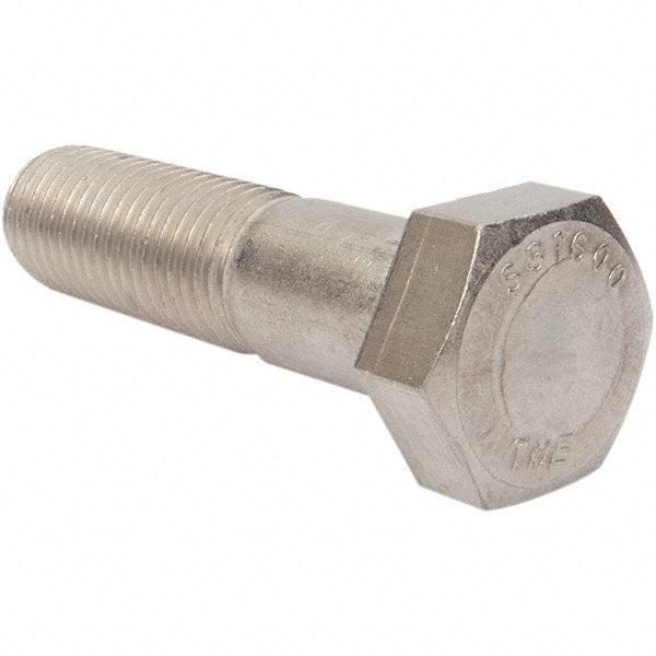 Value Collection - 1-8 3-1/2" Long Hex Head Cap Screw - Apex Tool & Supply