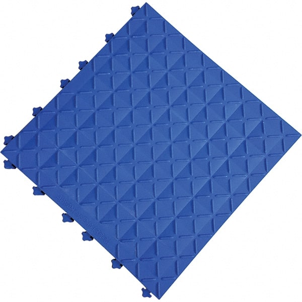 Ergo Advantage - 18" Long x 18" Wide x 1" Thick, Anti-Fatigue Modular Matting Anti-Fatigue Flooring - Apex Tool & Supply