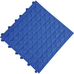 Ergo Advantage - 18" Long x 18" Wide x 1" Thick, Anti-Fatigue Modular Matting Anti-Fatigue Flooring - Apex Tool & Supply