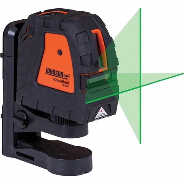 Johnson Level & Tool - Laser Levels Level Type: Self Leveling Cross Line Laser Maximum Measuring Range (Miles): 0.038 - Apex Tool & Supply