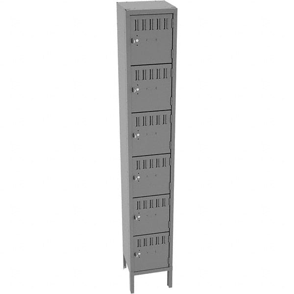 Tennsco - 6 Door, 6 Tier, Locker - Apex Tool & Supply