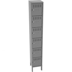 Tennsco - 6 Door, 6 Tier, Locker - Apex Tool & Supply