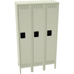 Tennsco - 3 Door, Single Tier, Locker - Apex Tool & Supply