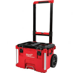 Milwaukee Tool - PACKOUT 1 Compartment 1 Tray Rolling Tool Box - Apex Tool & Supply